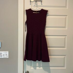 Ted Baker Crew Neck Mini Dress